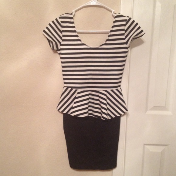 Urban outfitters peplum dress