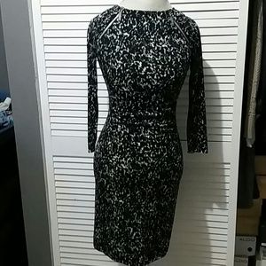 Michael Kors Cow Hide print dress size XXS/ 0