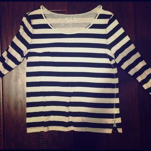 Black & White Striped Shirt