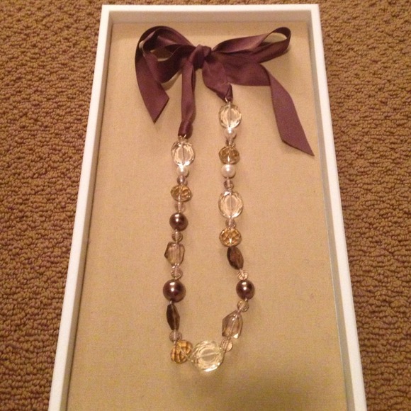 Chloe necklac and rose gold earrings SOLD