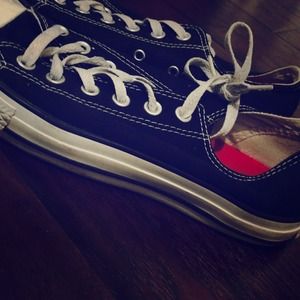 Black Converse All-Star Low Top