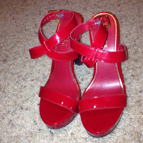 👠Red Party Heels Shoes👠