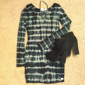 Billabong Body Con Tie Dye Dress