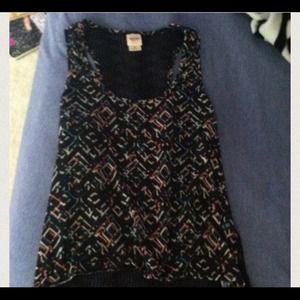High low tank top