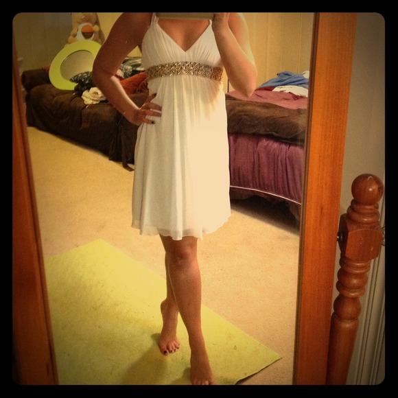 White Formal Dress