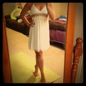 White Formal Dress