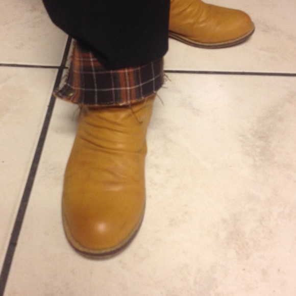 Mustard color Ankle Boots