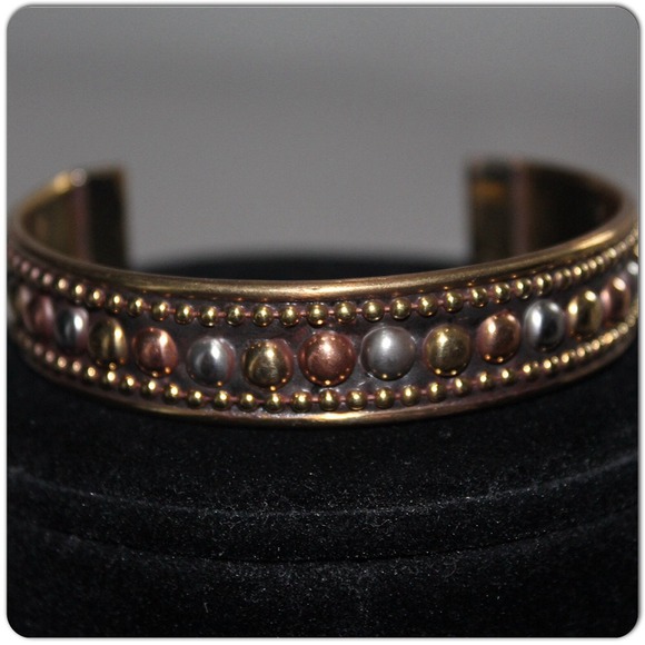 Bronze cuff bracelet