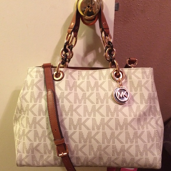 Sold!!! Other Site MK Cynthia Tote - Picture 1 of 3