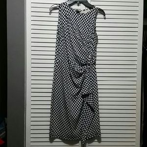 Michael Kors checkerboard print dress