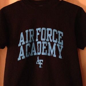 JanSport // Air Force Academy black tee