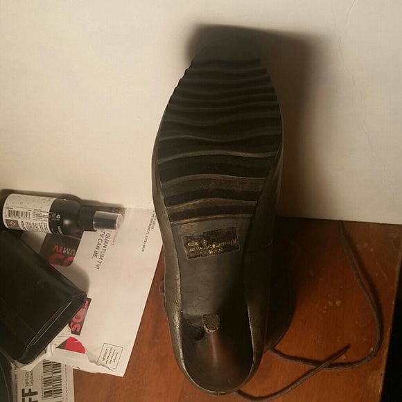 Boots stilettos grey heels - Picture 4 of 4