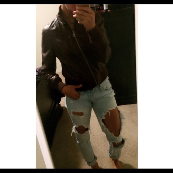 Dark Brown Leather jacket