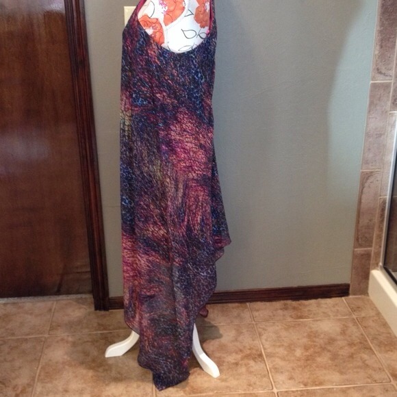 Multicolor handkerchief dress - Picture 2 of 3