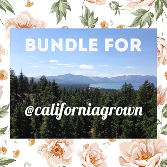 💎Bundle💎 for @californiagrown