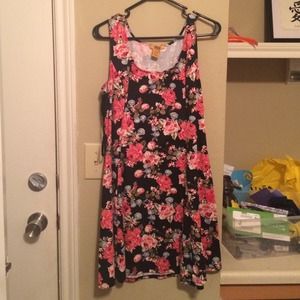 Foral Skater Dress