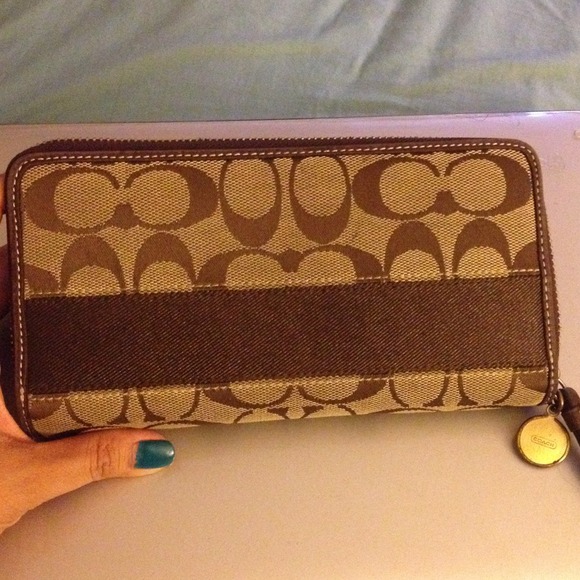 Brown Coach wallet