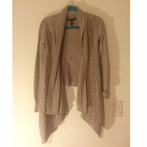 BCBG Knit Drape Sweater