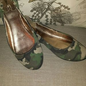 Camo flats / camo ballet