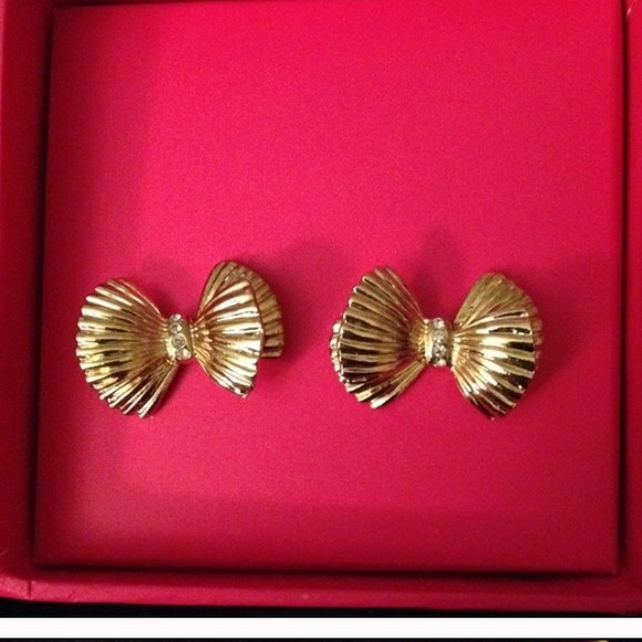 Lilly Pulitzer bow earrings NWT