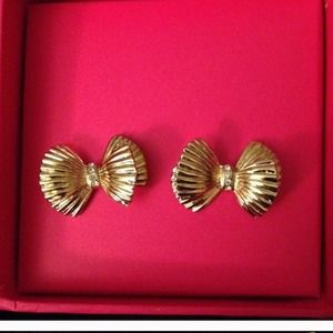 Lilly Pulitzer bow earrings NWT
