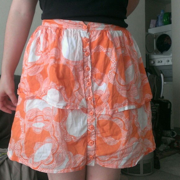 🍰🍰Dutch Wax Pattern Tiered Mini Skirt - Picture 3 of 4