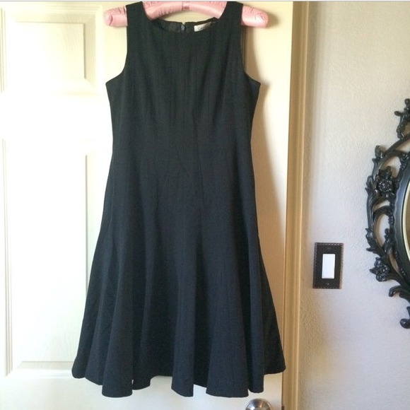 Calvin Klein Sleeveless Pleated A-line Dress