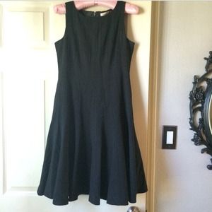 Calvin Klein Sleeveless Pleated A-line Dress
