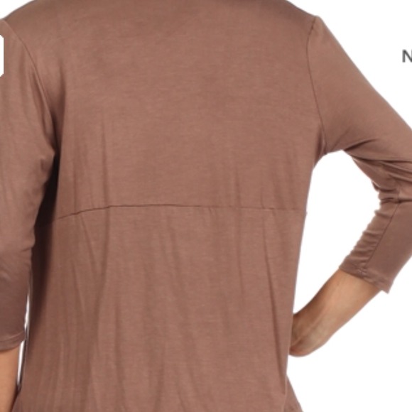 NWT Khaki Knit Cardigan; S, M, L - Picture 2 of 4