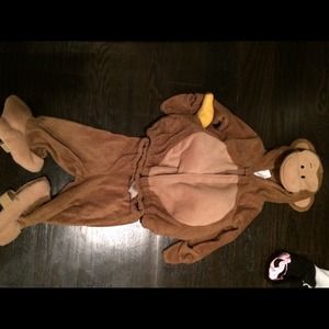 Monkey costume for ages 6-12 months