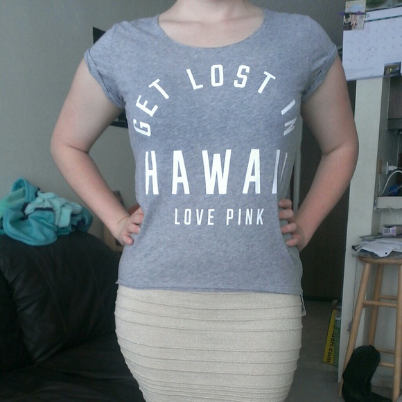 🍹Final Price🍹Rare Pink Get Lost in Hawaii Tee - Picture 4 of 4