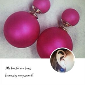 Double Pearl Earrings