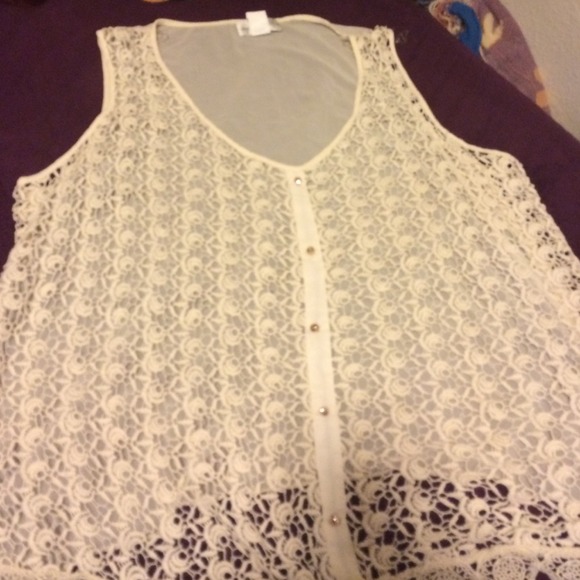 Nice lace blouse - Picture 1 of 2