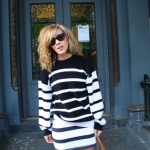 stripe sweater
