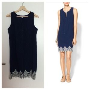 Pim & Larkin Sleeveless Shift Dress