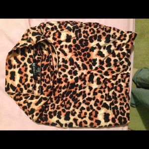 Cheetah mini skirt