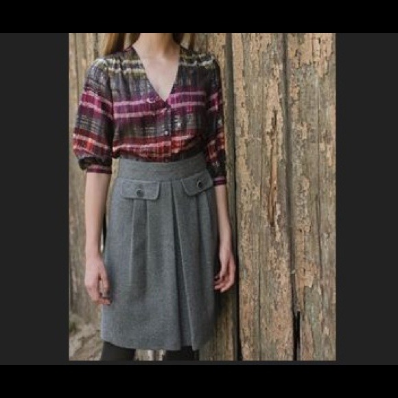 Trina turk button up top