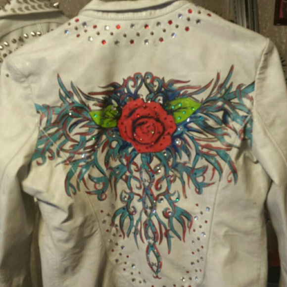 Leather jacket - Picture 1 of 2