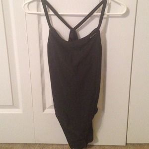 Black Nike One Piece Swimsuit