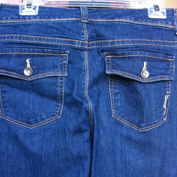 Navy Blue  stretch Jeans NWOT Style & CO - Picture 4 of 4