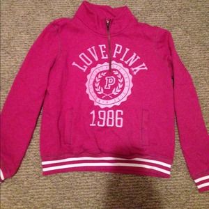 Victoria's Secret PINK quarter zip