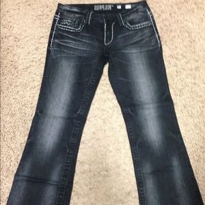 Miss Me Black/Grey Jeans