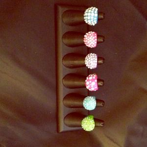 Rhinestone rings