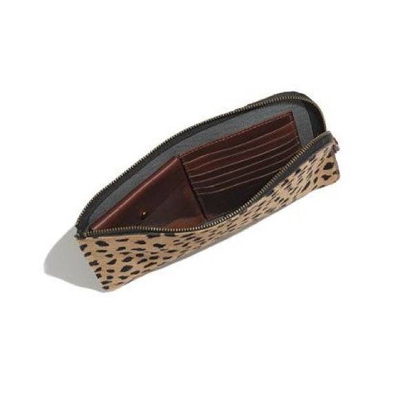 NWT MADEWELL calf hair pouchette - Picture 3 of 4