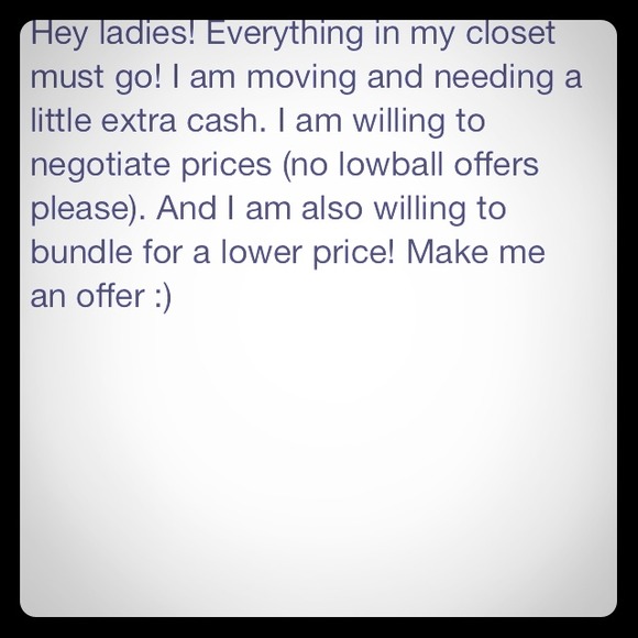 💥EVERYTHING MUST GO💥