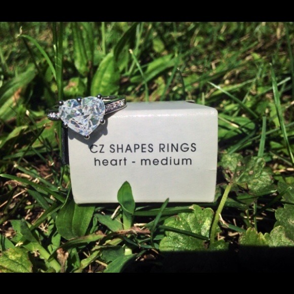 Heart shaped diamond ring!