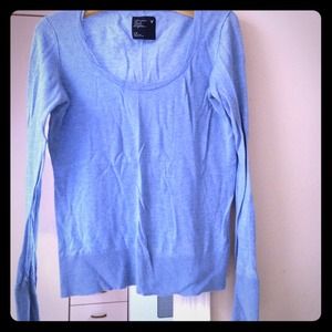 Baby blue American eagle sweater