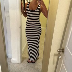 Maxi Dress. The back of this dress is beautiful