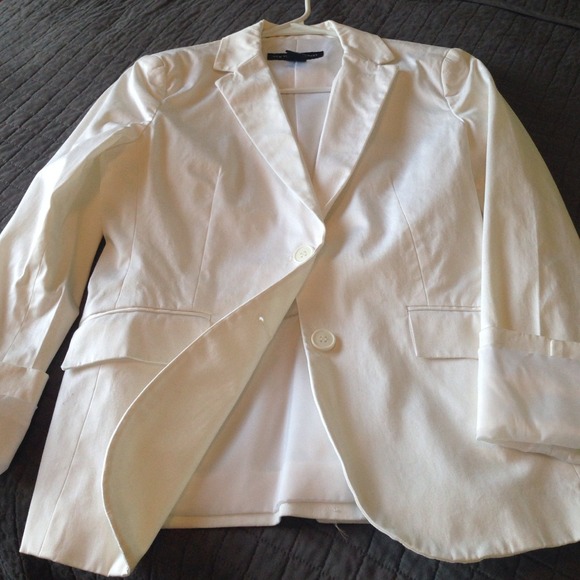 Off white blazer