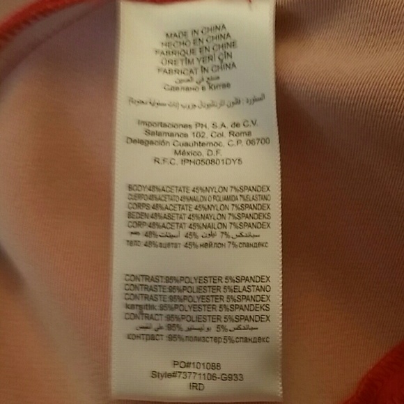 ??SOLD??Bebe scarlet red cocktail dress - Picture 4 of 4